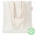 OEM Produce Logo Printed Promotional Duty Natural Cotton Canvas Craft Tote Handles Bag